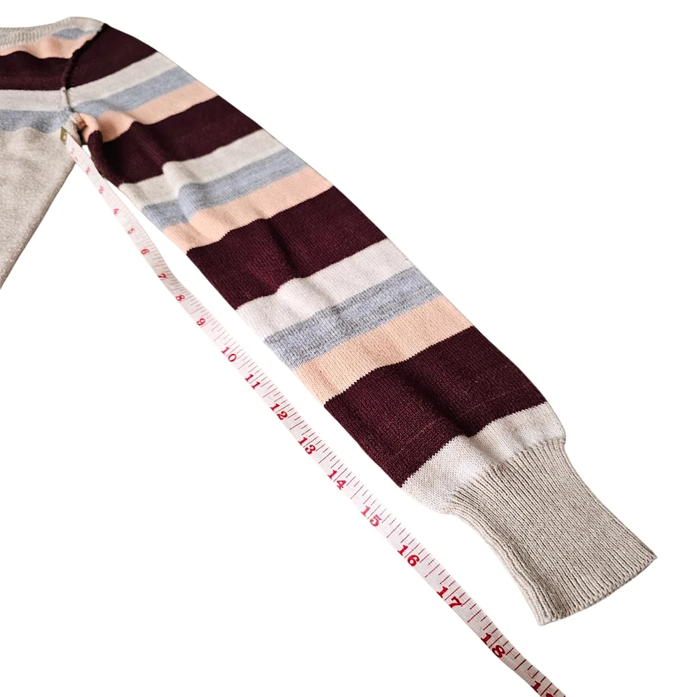 BCBGeneration Colorblock Boat Neck Sweater - Size M - Picture 7 of 11